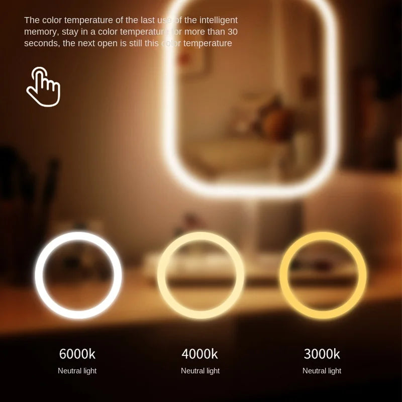 Schminkspiegel mit Licht | LED Kosmetikspiegel mit Beleuchtung | Beautiq