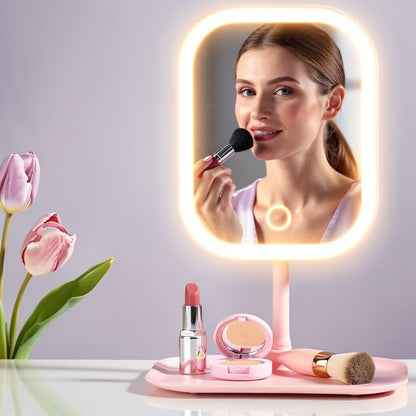 Schminkspiegel mit Licht | LED Kosmetikspiegel mit Beleuchtung | Beautiq
